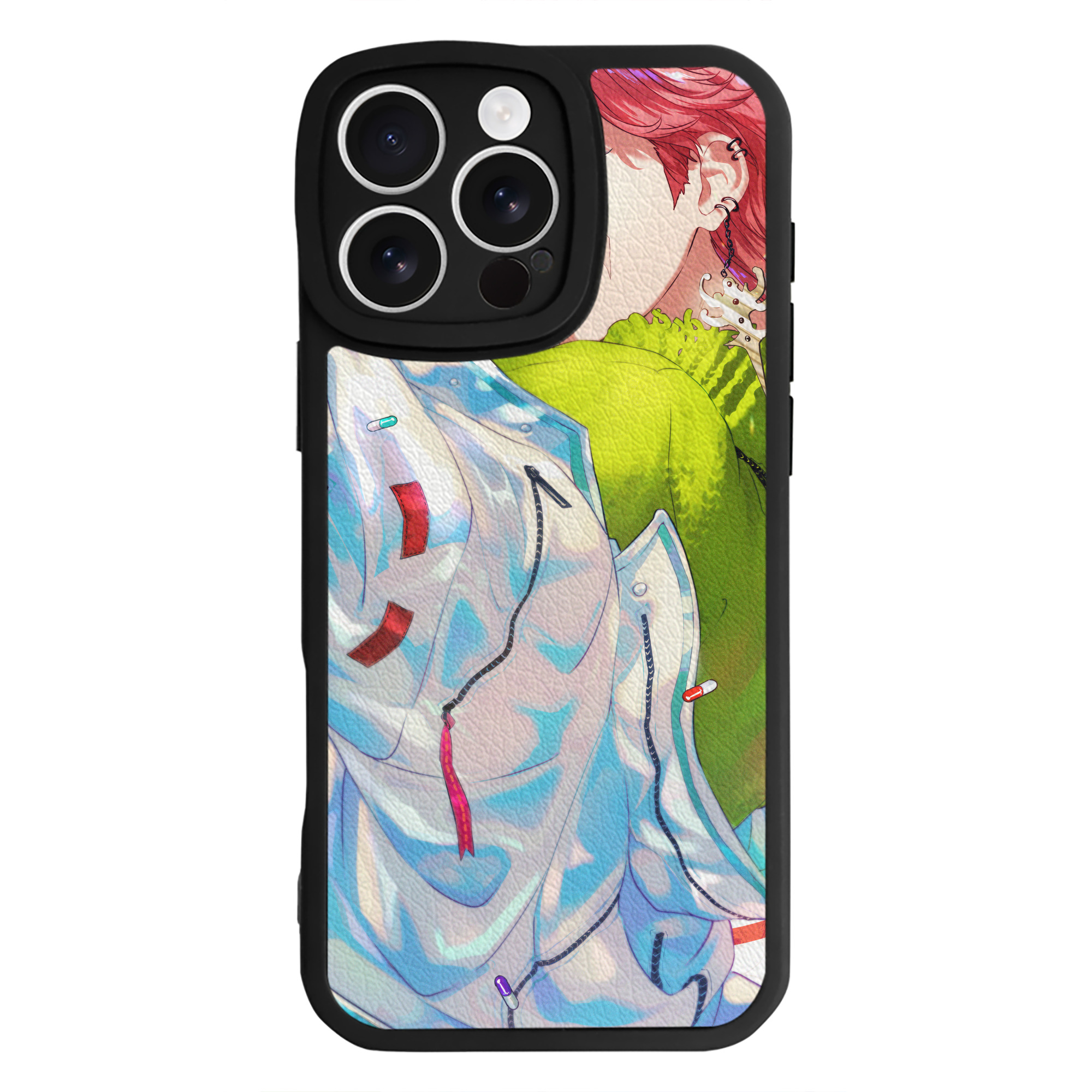 （画像用） 東京リベンジャーズ Tokyo Revengers 【iPhone 16シリーズ対応】シリコンスマホケース（レザー調） 材質：シリコン